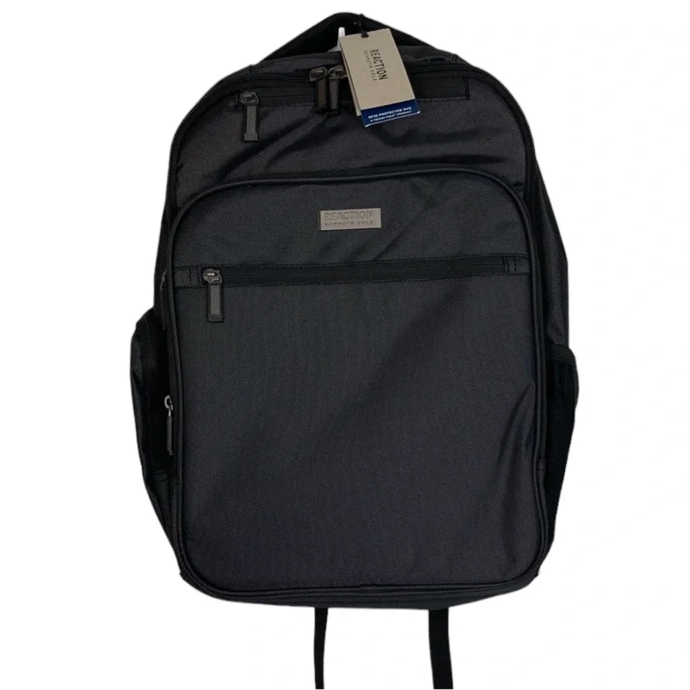 NEW Kenneth Cole RFID Business Travel Commuter Backpack